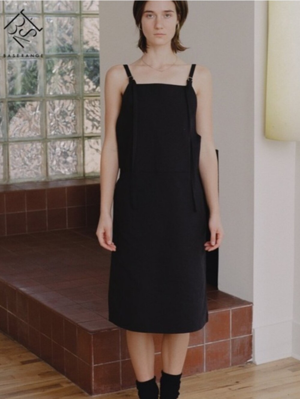 NWT Baserange Overall Dress Organic Cotton